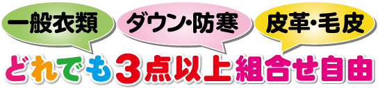 3点以上2割引き
